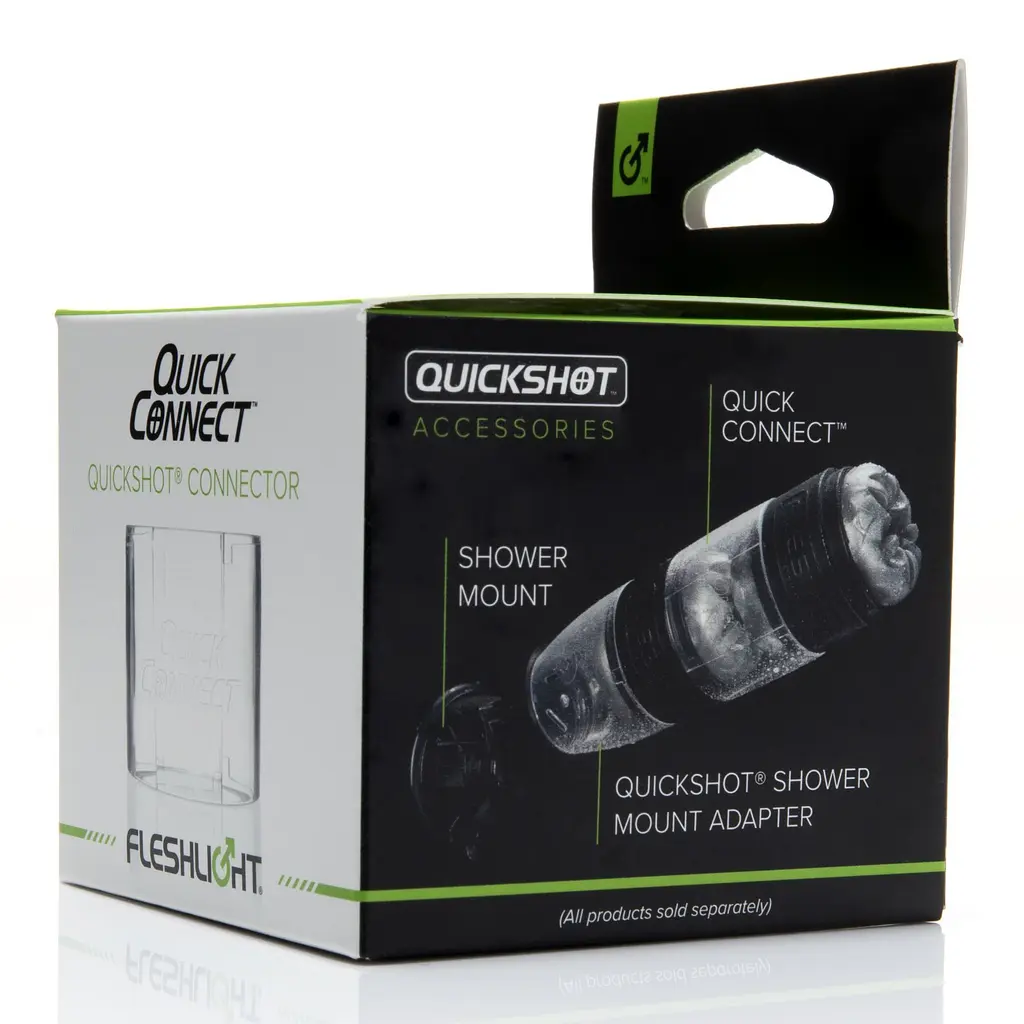 Адаптер Fleshlight Quickshot Quick Connect для з'єднання двох Квікшотов в одну іграшку - фото 2