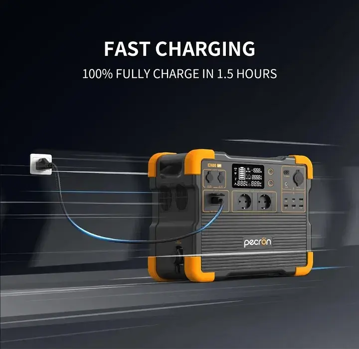 Зарядная станция Pecron E2400LFP APP Control, (электростанция для дома, UPS, ИБП) - фото 5