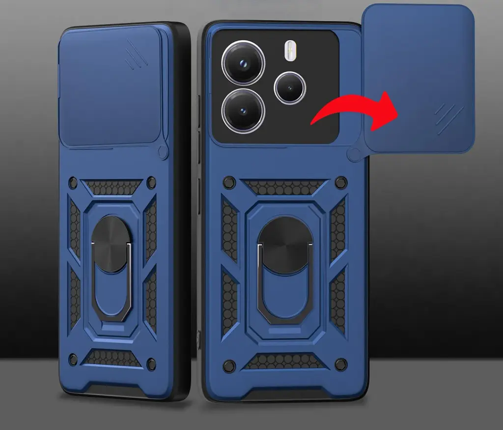 Панель BeCover Military для Xiaomi Redmi Note 14 5G Blue (713093) - фото 5