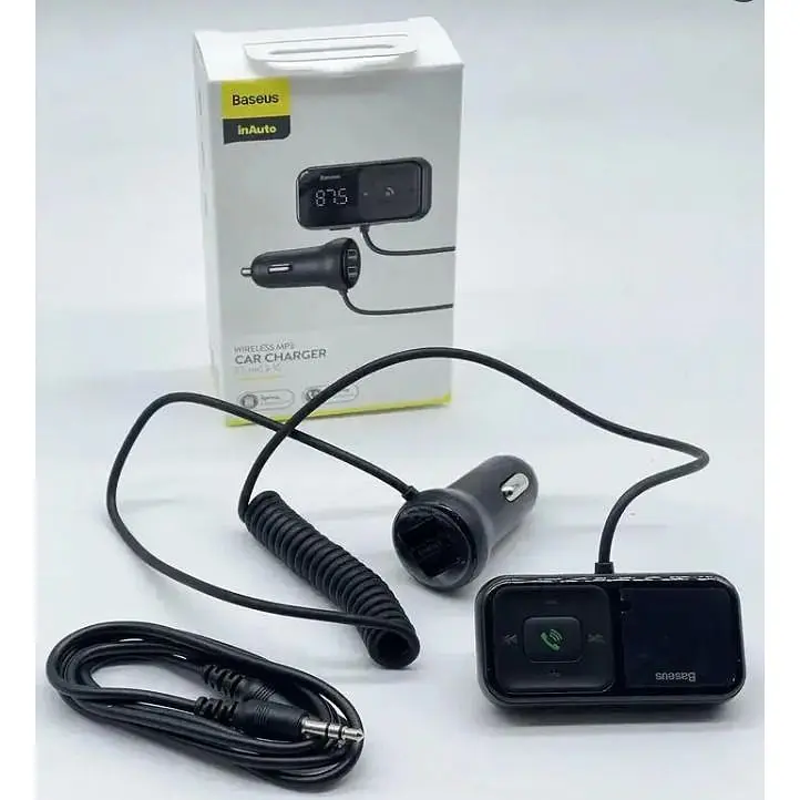 Автомобільний ФМ блютуз модулятор Baseus S-16 USB для автомагнітоли в машину - фото 4