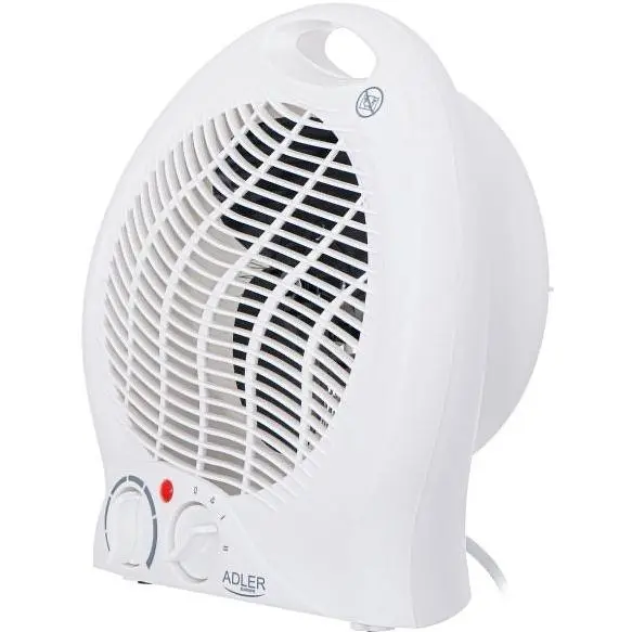 Тепловентилятор спіральний обігрівач Adler AD 7728 2000 Вт компактний дувчик - фото 2