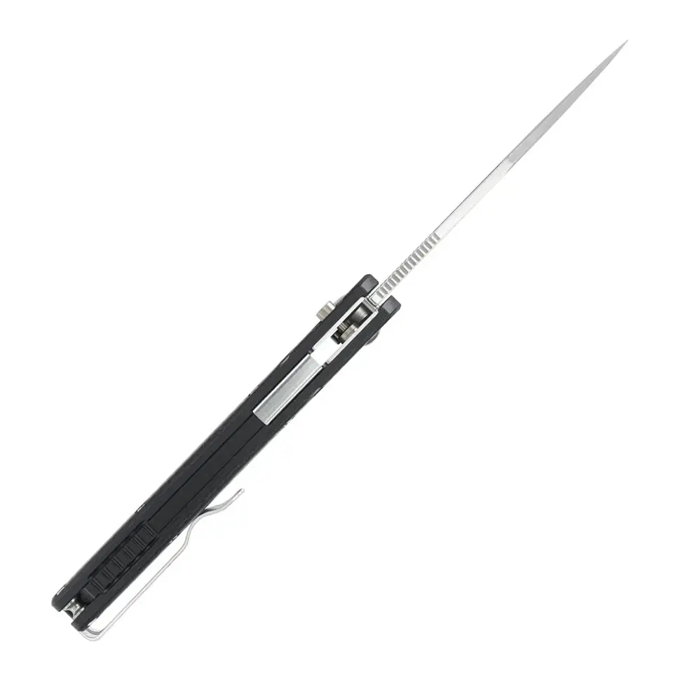Ніж складаний туристичний SRM 221X-GB (9.2 см) 14C28N / G10 чорний - фото 5