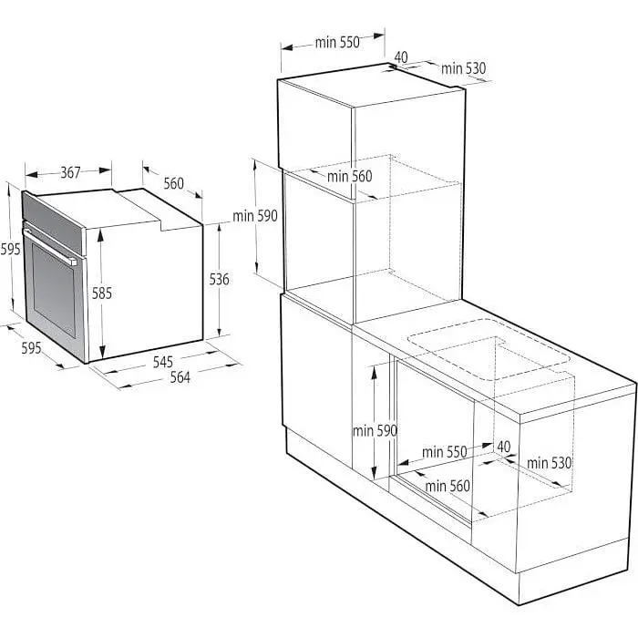 Духова шафа Gorenje BSA6737E15X - фото 10