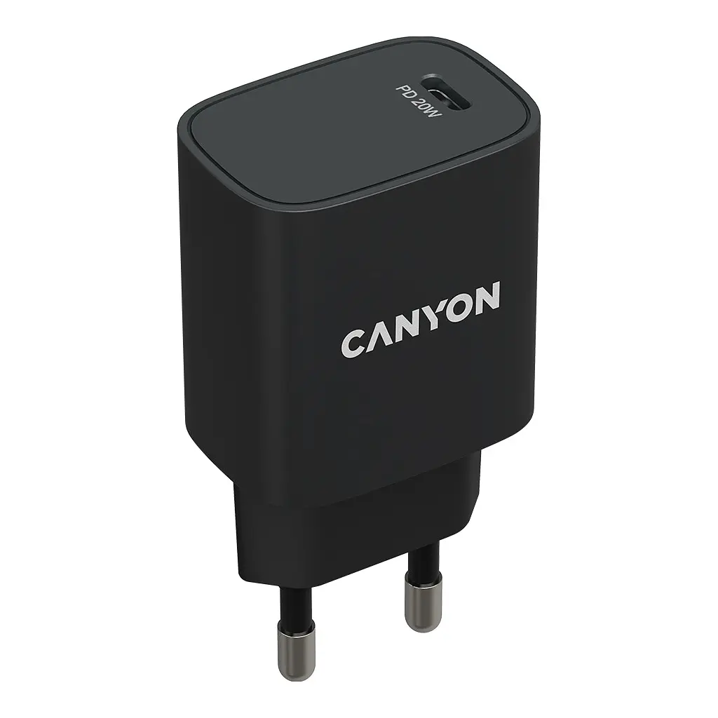Зарядний пристрій Canyon PD 20 Вт (CNE-CHA20B02)