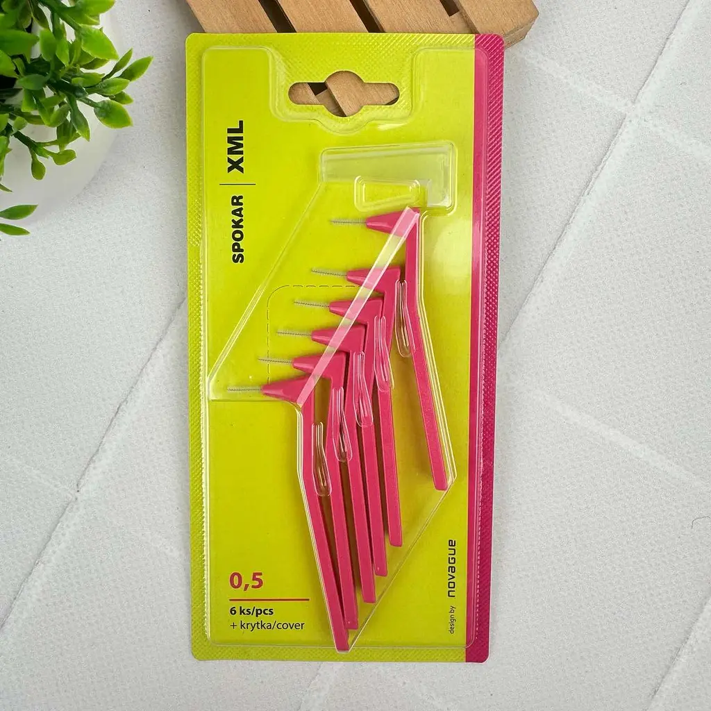Міжзубні йоршики кутові Spokar XML 0.5mm, 6 шт