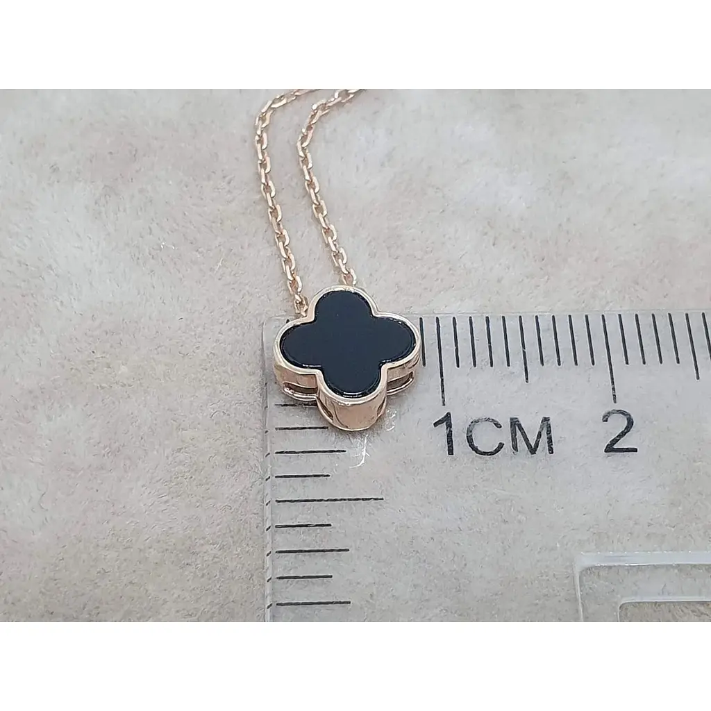 Золоте кольє Платон Конюшина з фіанітом. 1Н104/67Б 40 - фото 4