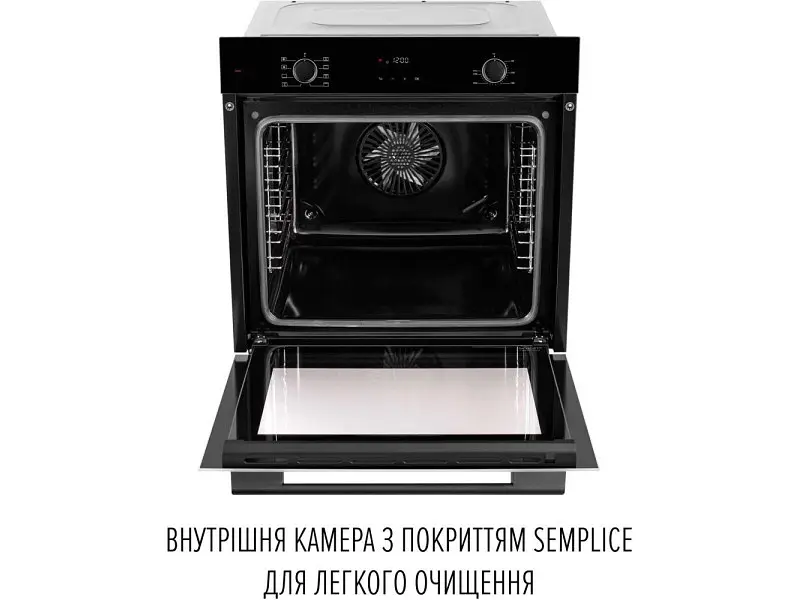Духовка електрична Perfelli PERLA 6D8I NERO - фото 3