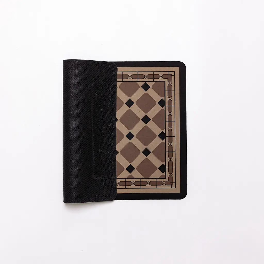 Диатомовый коврик на кухню для сушки посуды 30×40 (см) моющийся влагопоглощающий коврик на столешницу для посуды Коричневый Yiwu HP-42-19 - фото 2