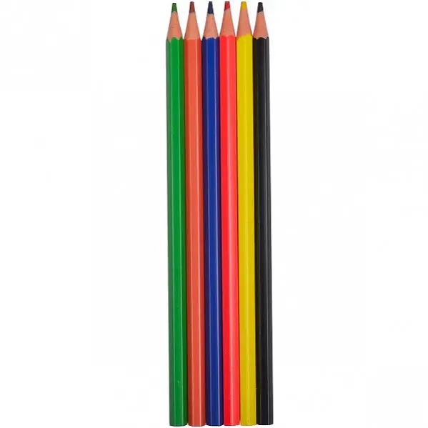 Олівці 6 кольорів CR755-6 Luminoso elastico "С" - фото 2