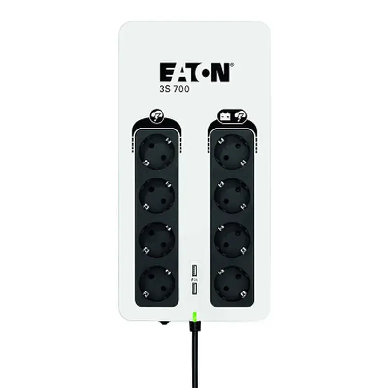 Пристрій безперебійного живлення Eaton 3S 700VA (3S700D) - фото 2