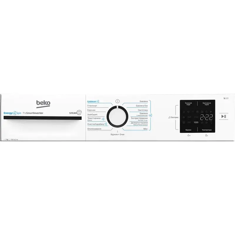 Пральна машина BEKO BM1WFSU37233WB - фото 6