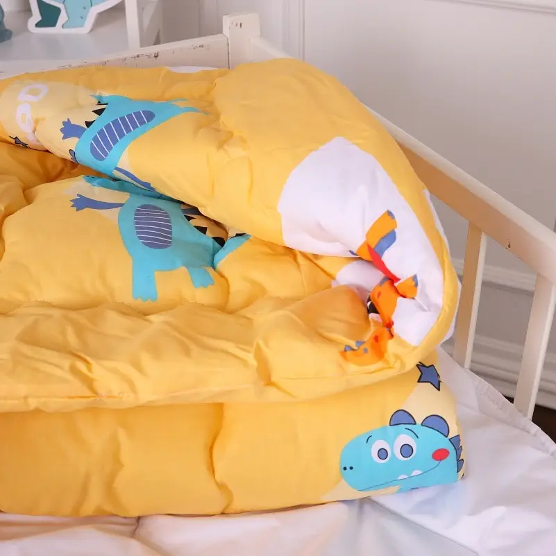 Набор детский MirSon зима Kids Time 20-0033 Good dinosaur 110x140 см хлопок: одеяло с подушкой (2200009671173) - фото 5