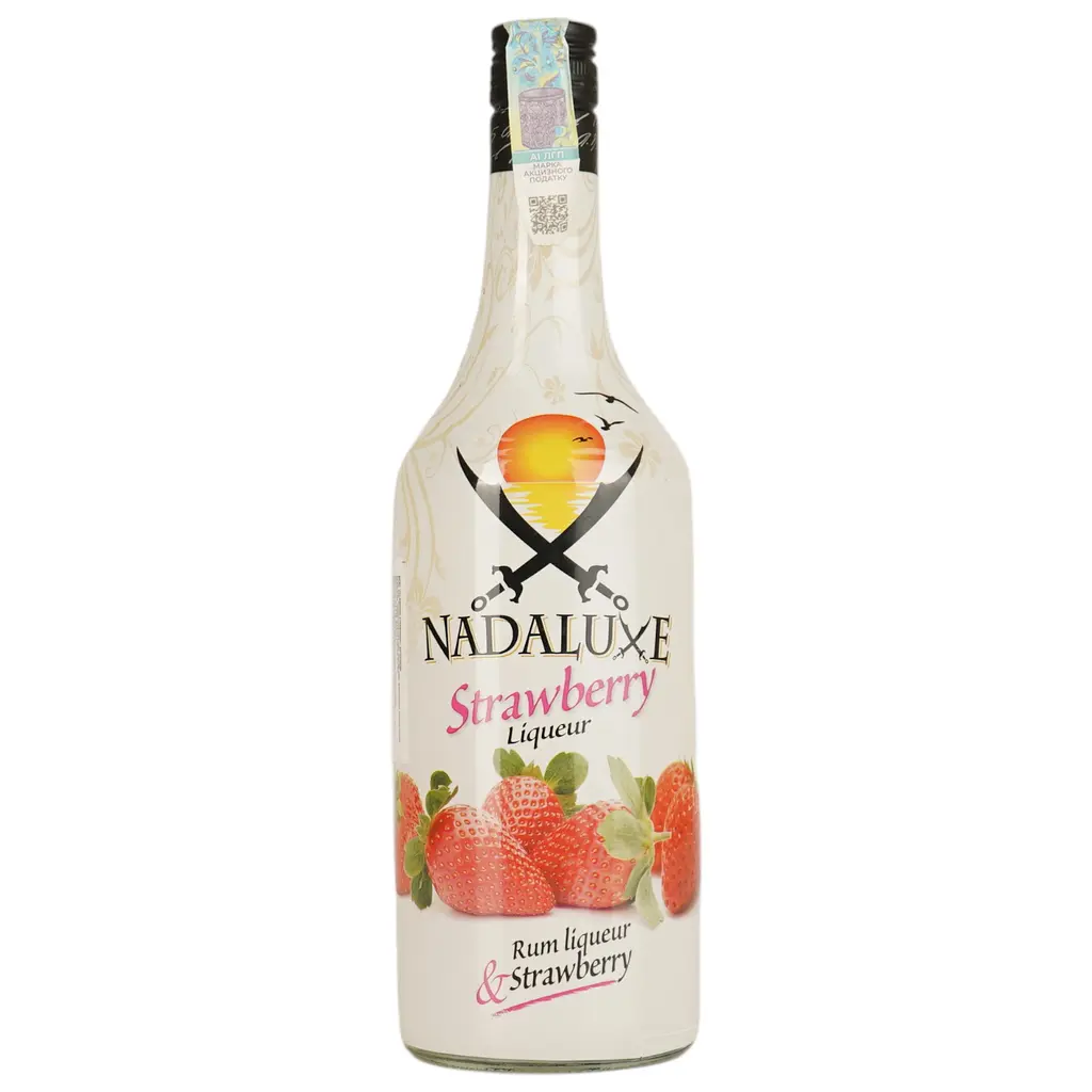 Уцінка. Лікер Nadaluxe Fresa (Strawberry) 15% 1 л