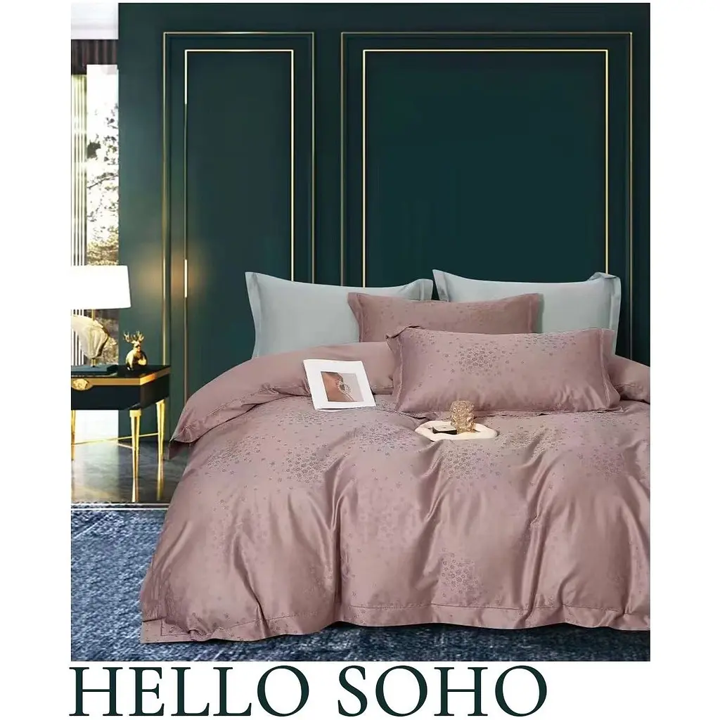 Комплект постільної білизни Soho Boutique євро Dew MistyRose (A130106) - фото 2