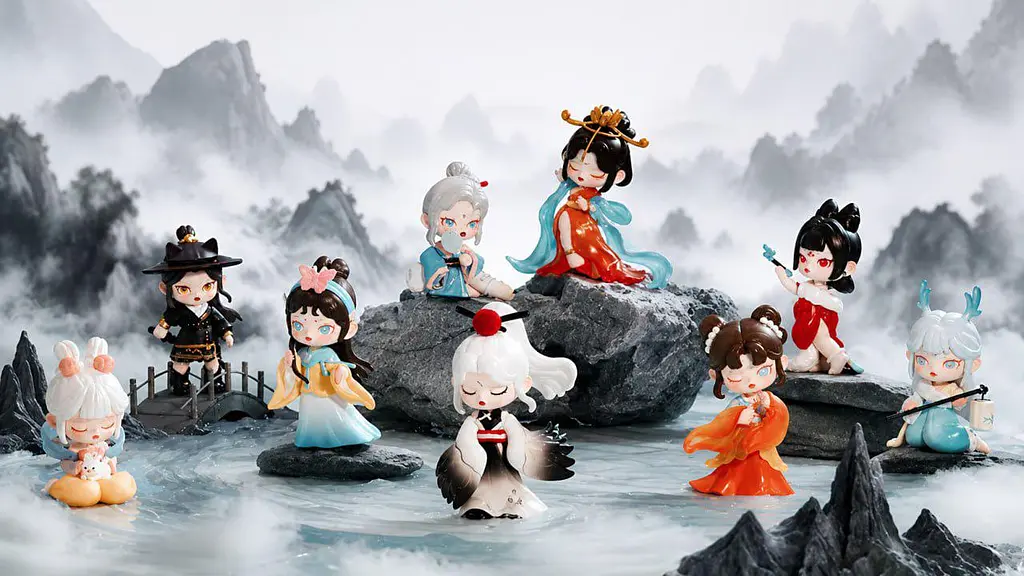 Коллекционная фигурка 10/10 Toys TNT Anita Mountains and Seas Have Spirits Mystery Box (ANM-AEXA) - фото 2