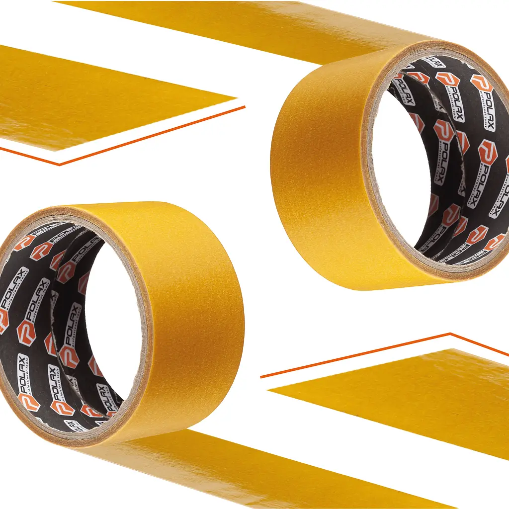 Скотч двосторонній Polax клейка стрічка на поліпропіленовій основі 50 мм х 5 м (101-001) - фото 8