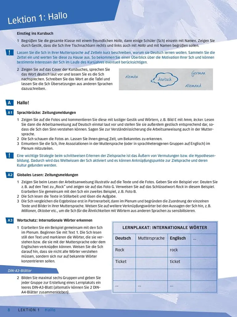 deutsch.com 1 Lehrerhandbuch A1 - фото 2
