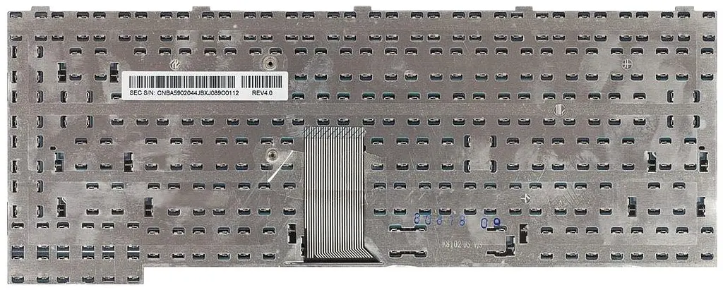Клавіатура для ноутбука Samsung R510, R560, R60, R70, P510, P560 Чорна - фото 2