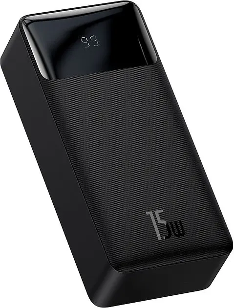 Внешний аккумулятор Baseus Bipow Digital Display Overseas 30000 mAh 15W (PPBD050201) черный - фото 2