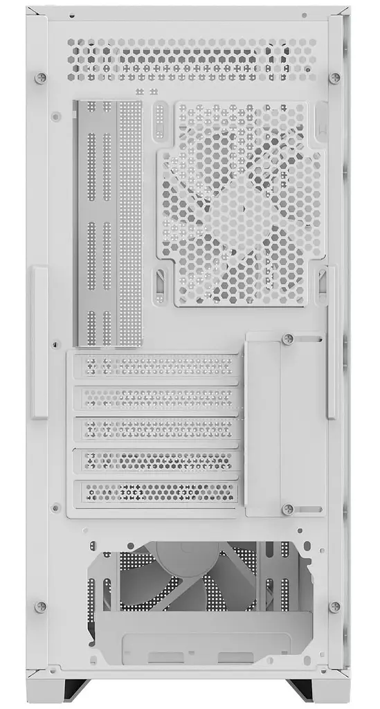 Корпус Gigabyte C102 Glass Ice без блока питания, белый (GB-C102GI) - фото 4