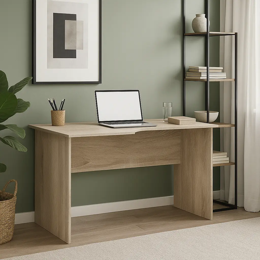 Стіл кутовий Лівий ОП-201 Orange-Line 1400х840/600х750 Дуб сонома - фото 2