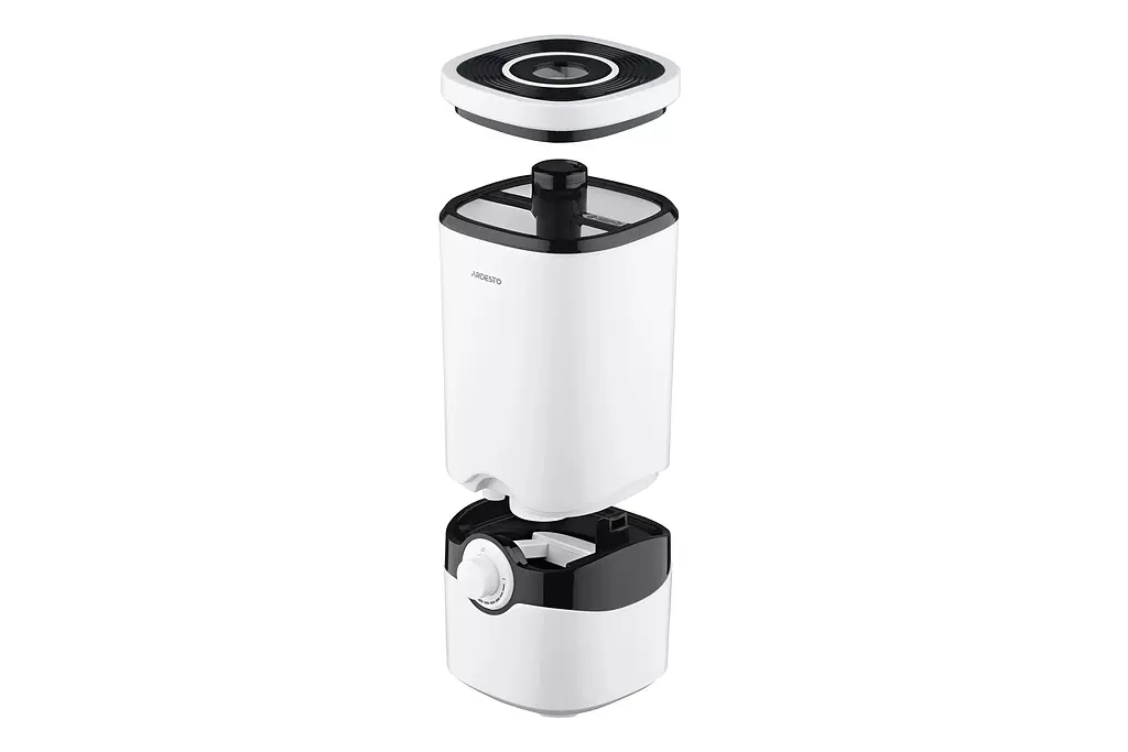 Увлажнитель воздуха Ardesto USH-M-BTN-4L, White, 28W, ультразвуковой, резервуар для воды 4 л, площадь помещения 40 м² - фото 5