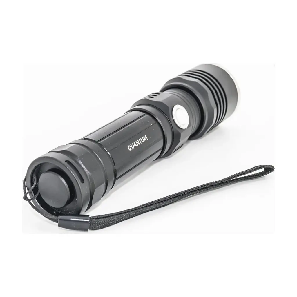 Ліхтар Quantum Solid-M 10W LED з USB + Li-ion18650/2600mAh box (QM-FL1020-18650/2600-CB) - фото 3