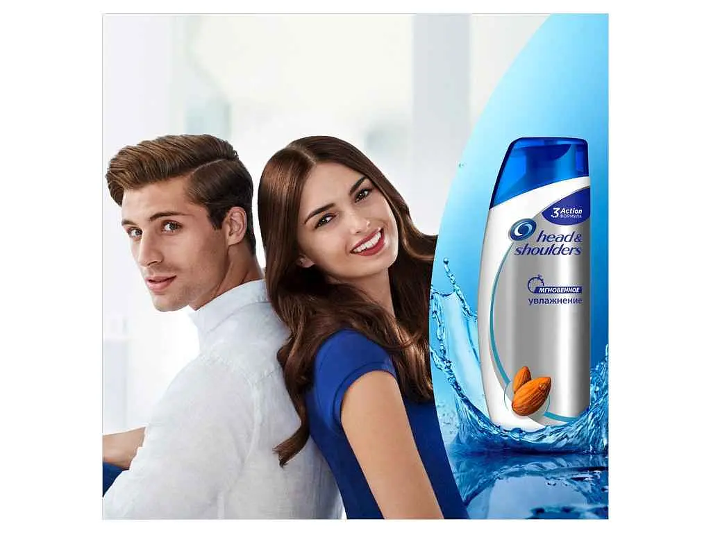 Шампунь HEAD & SHOULDERS 400мл Проти лупи Зволожуючий догляд - фото 4