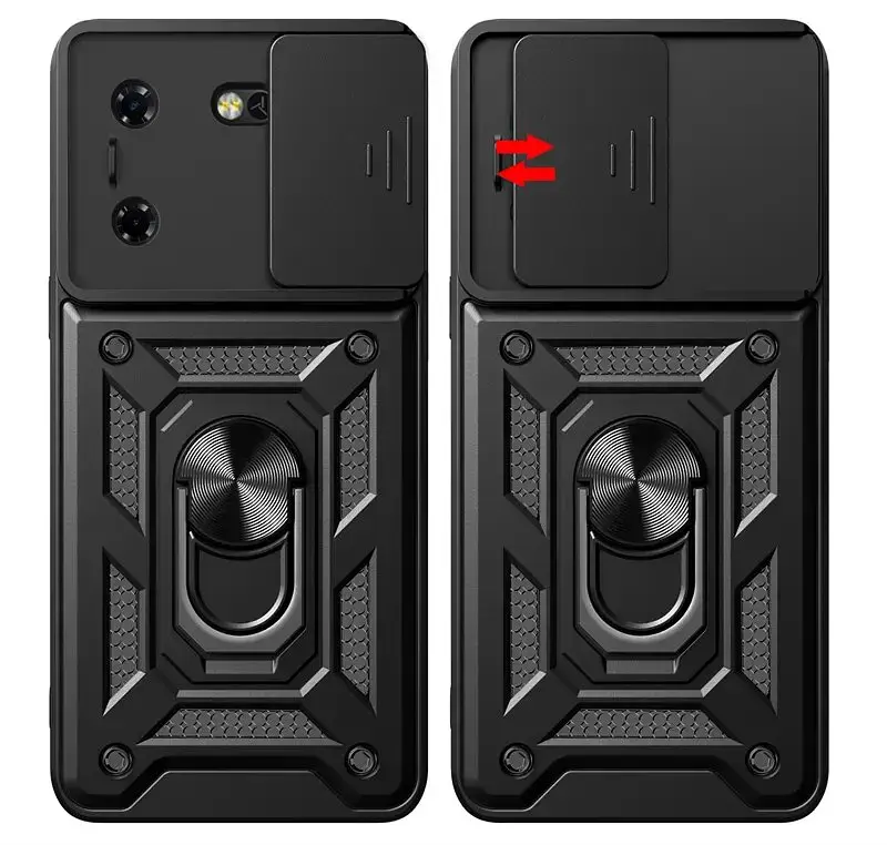 Панель BeCover Military для Tecno POVA 5 (LH7n) Black (710004) - фото 2