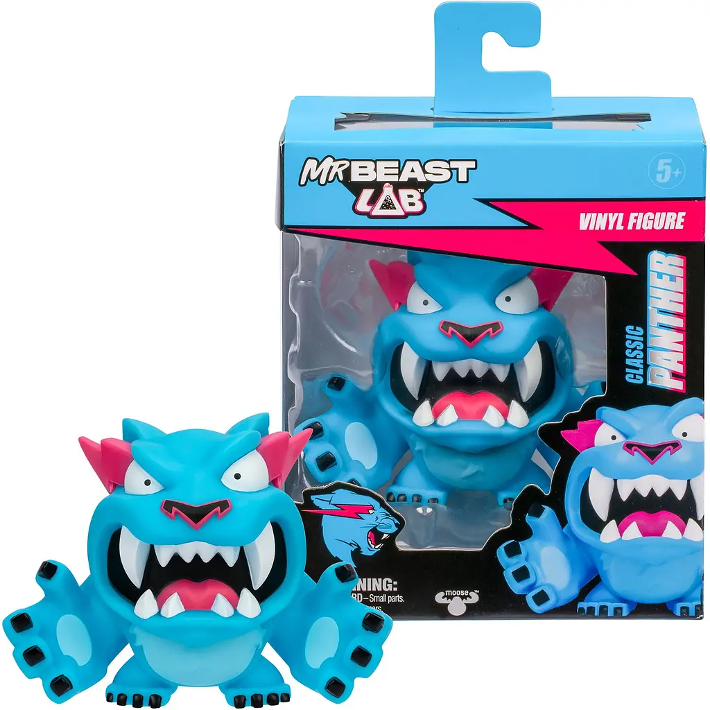 Фигурка MrBeast Lab Пантера виниловая (123819) - фото 3