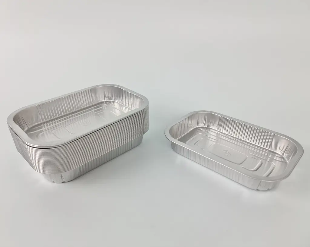Алюминиевый пищевой контейнер 1560 мл 85 шт./уп. (294BP) - фото 2