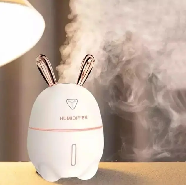 Зволожувач повітря і нічник Humidifiers Rabbit SA 2в1 Кролик ультразвуковий з підсвіткою - фото 3