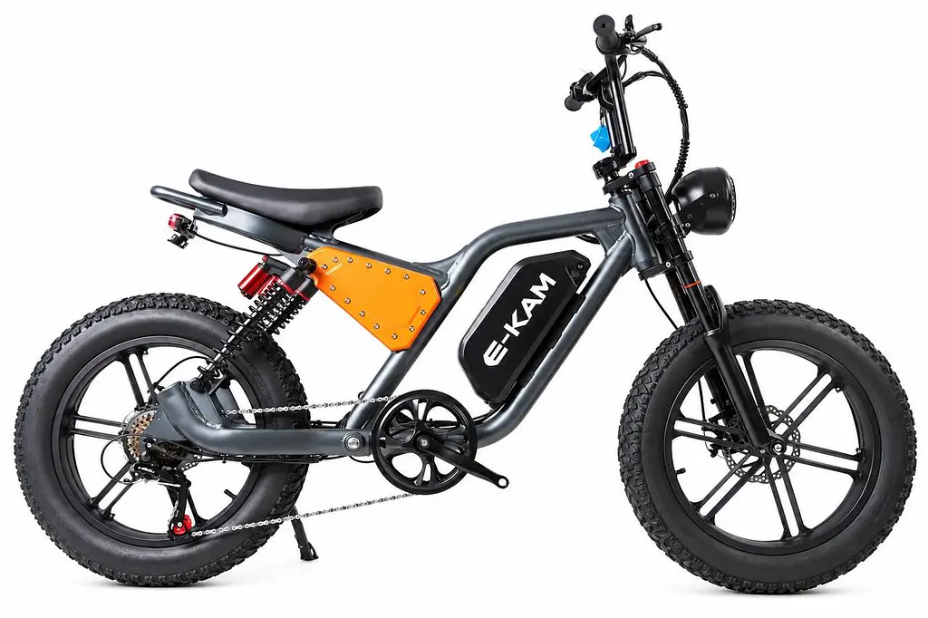 Електробайк EKAM-20 1500W 48V 24Ah, 24", Подвійна Амортизація - фото 2