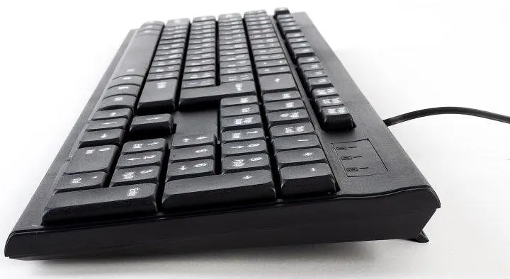 Клавіатура COBRA OK-102 Ukr Black USB - фото 2