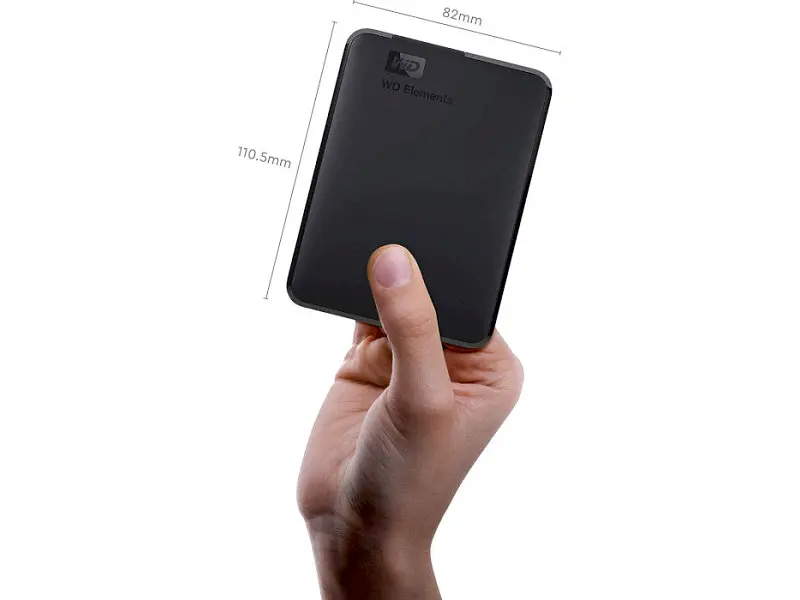 Зовнішній жорсткий диск WD Elements Portable 5 TB (BU6Y0050BBK) - фото 4