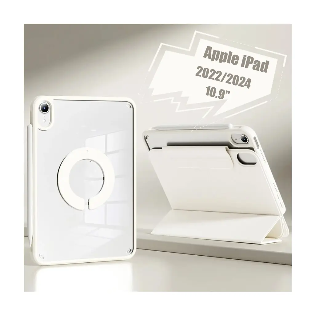 Чохол до планшета BeCover Ultra Slim Origami Flex Apple iPad 10.9" 2022/24/11" 2025/2024 Beige (712972) - фото 7