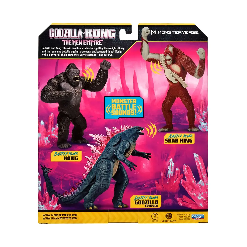 Фігурка GODZILLA X KONG – ҐОДЗІЛЛА ГОТОВА ДО БОЮ (18 cm, звук) - фото 7