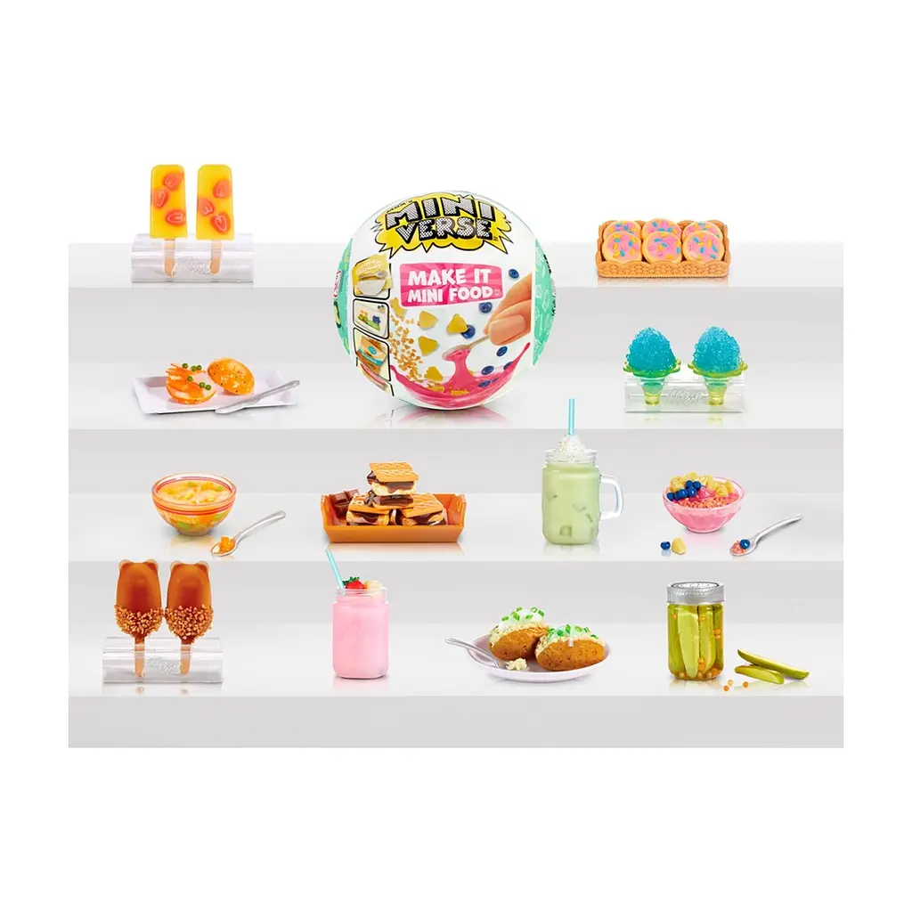 Игровой набор MGA's Miniverse серии Mini Food 3 - Создай кафе (505396) - фото 8