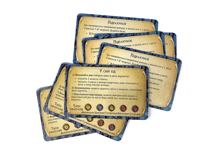 Настільна гра Ігромаг Цитаделі (Citadels) (укр.) (6665) - фото 14