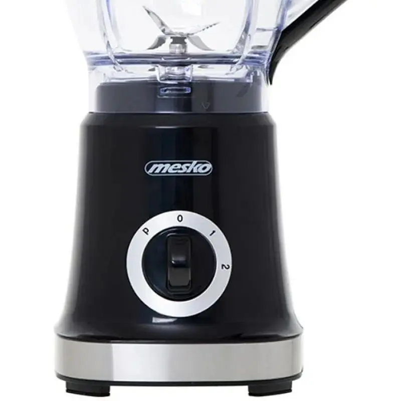 Блендер стационарный Mesko MS 4079 1000 Вт 2 скорости 1.8 л черный - фото 3