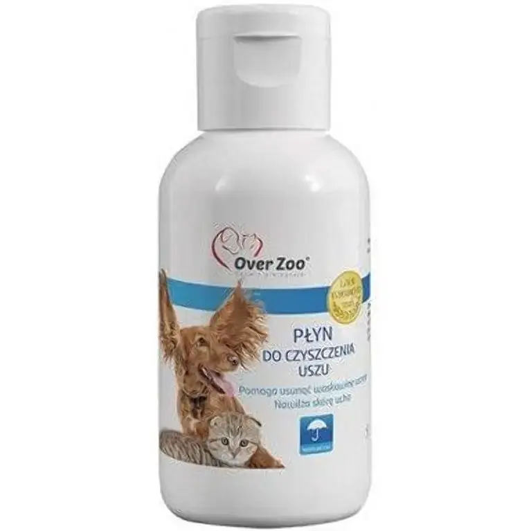 Краплі для вух котів і собак Over Zoo Ear wash 50 мл