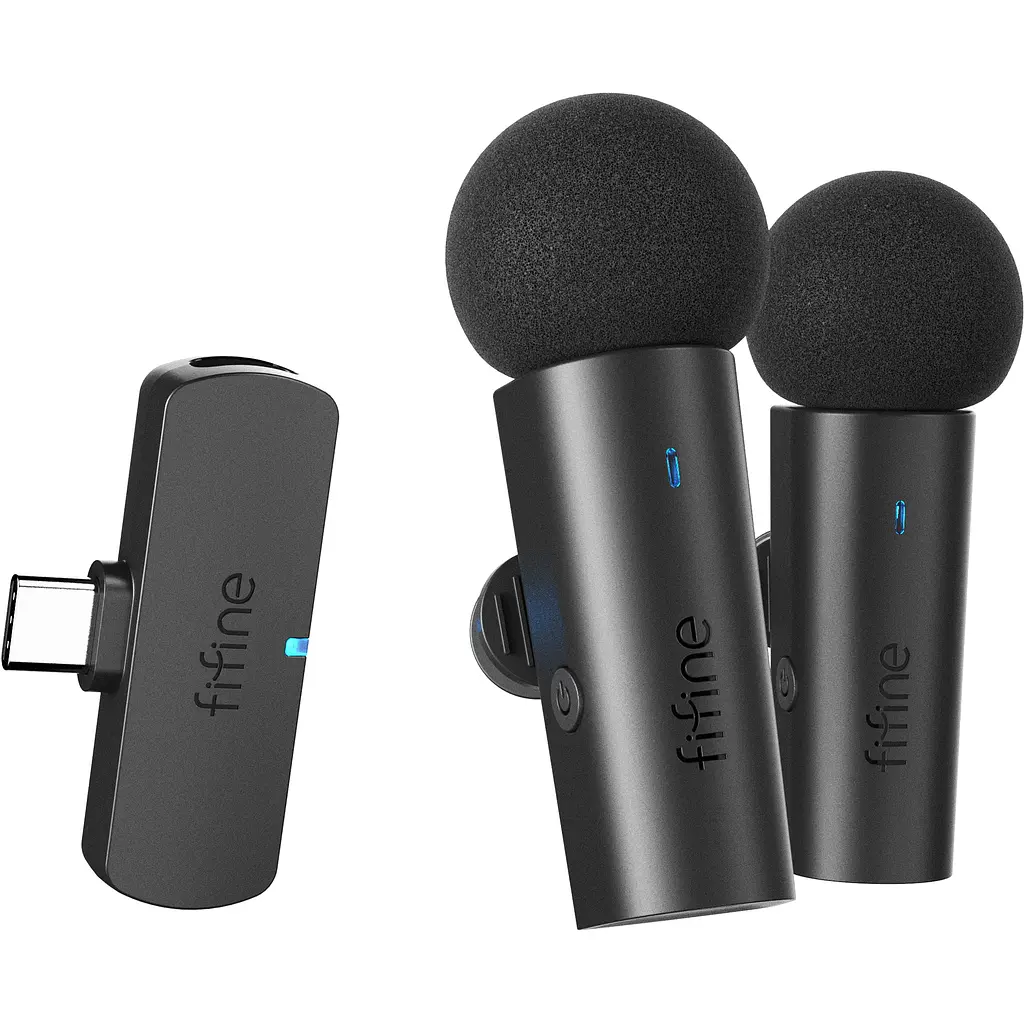 Мікрофон Fifine безпровідний петличний (M8) - фото 3