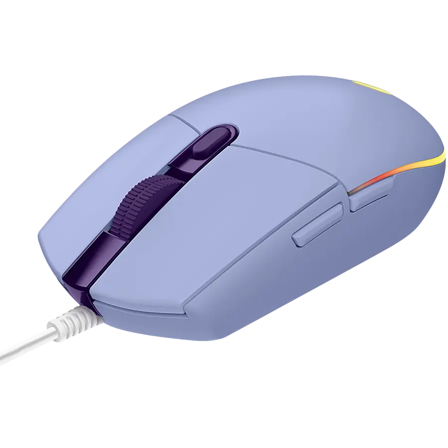 Миша Logitech G102 Lightsync USB Бузковий (910-005854, 910-005857) - фото 3