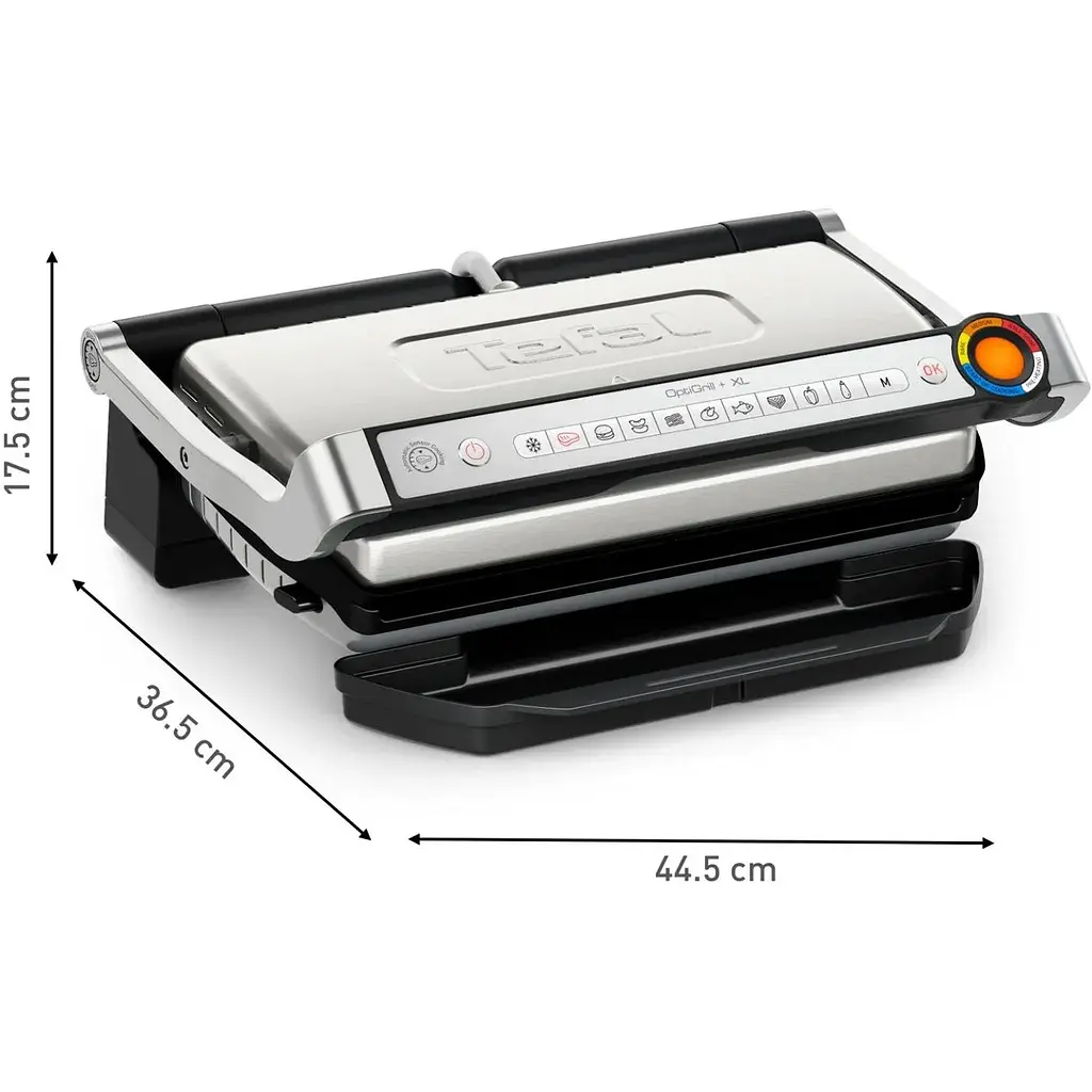 Гриль притискний Tefal OptiGrill+ XL 2000Вт - фото 3