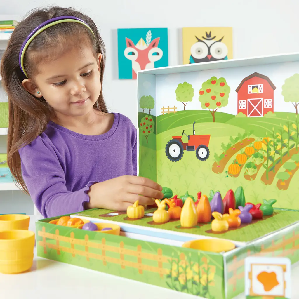 Навчальний набір-сортер Learning Resources Розумний Фермер (LER5553) - фото 5