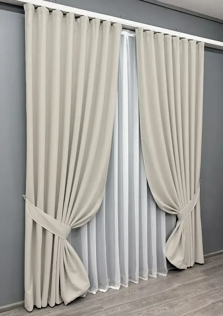 Комплект штор VR-Textil Scandi блэкаут 2 шт 150x270 см таш (1902ш) - фото 3