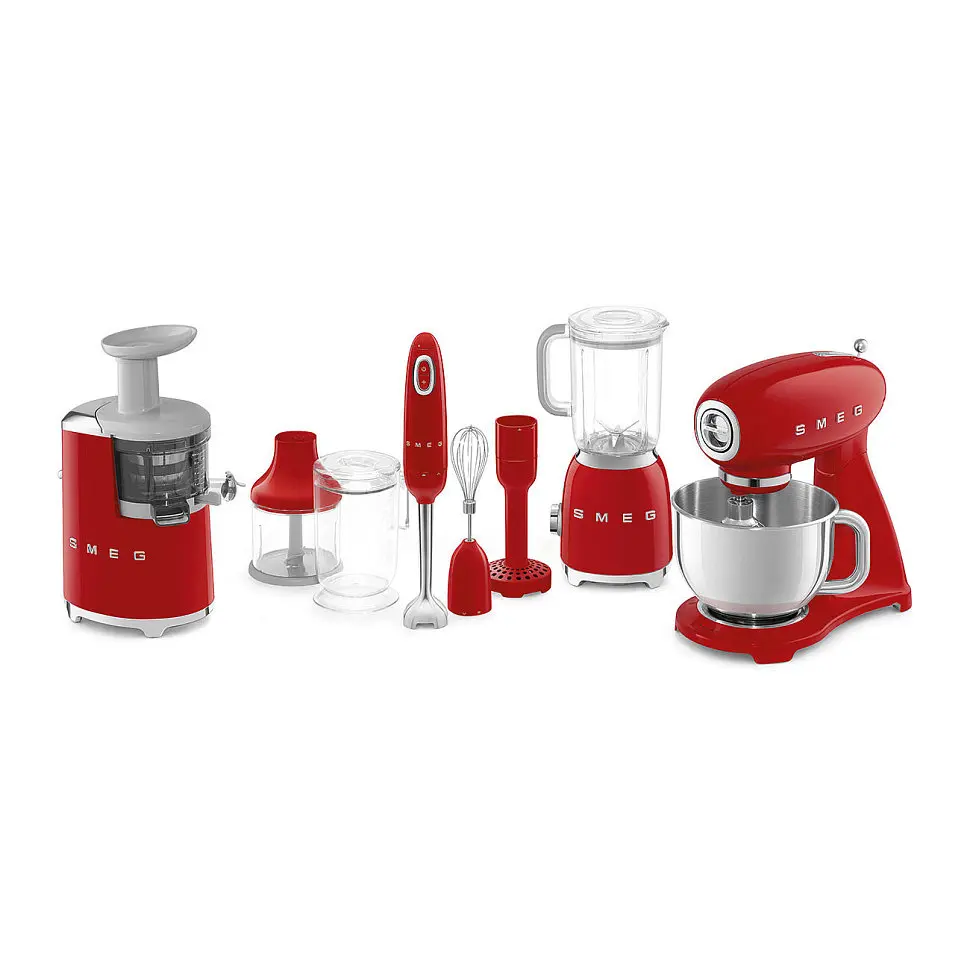 Міксер планетарний Smeg (SMF03RDEU) Retro Style 50's - червоний - фото 10