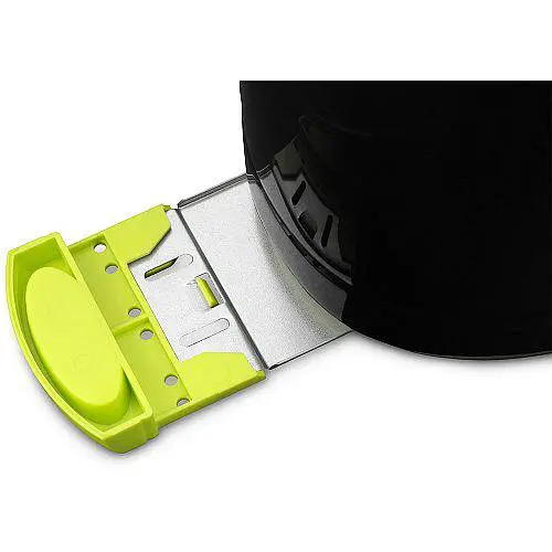 Тостер Polaris PET 0706 LB Black/green - фото 3