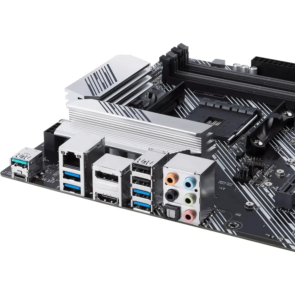 Материнская плата Asus Prime B550-PLUS sAM4 B550 4xDDR4 M.2 HDMI DP ATX - фото 6