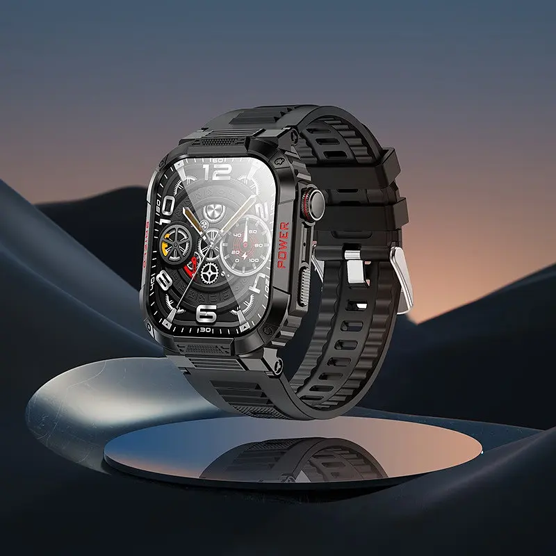 Смарт-годинник Borofone BD9 51mm 300 mAh IP67 Smart sports watch (call version) чорний - фото 3